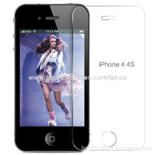 0.26mm Ultra-slim High-quality Tempered-glass Film for iPhone 5S with Colors/Anti-scratch/Anti-oil